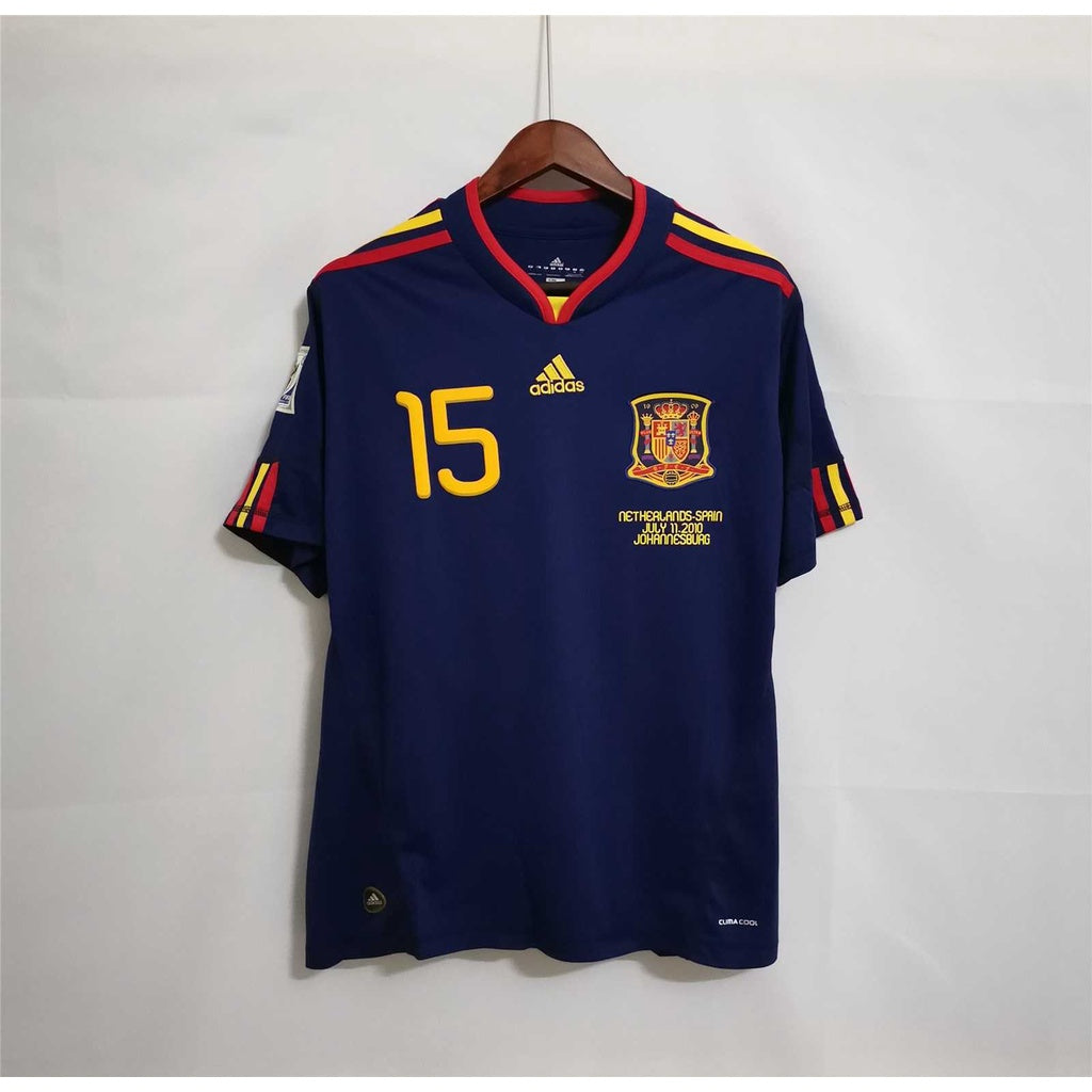 Camiseta España Visitante Retro 2010