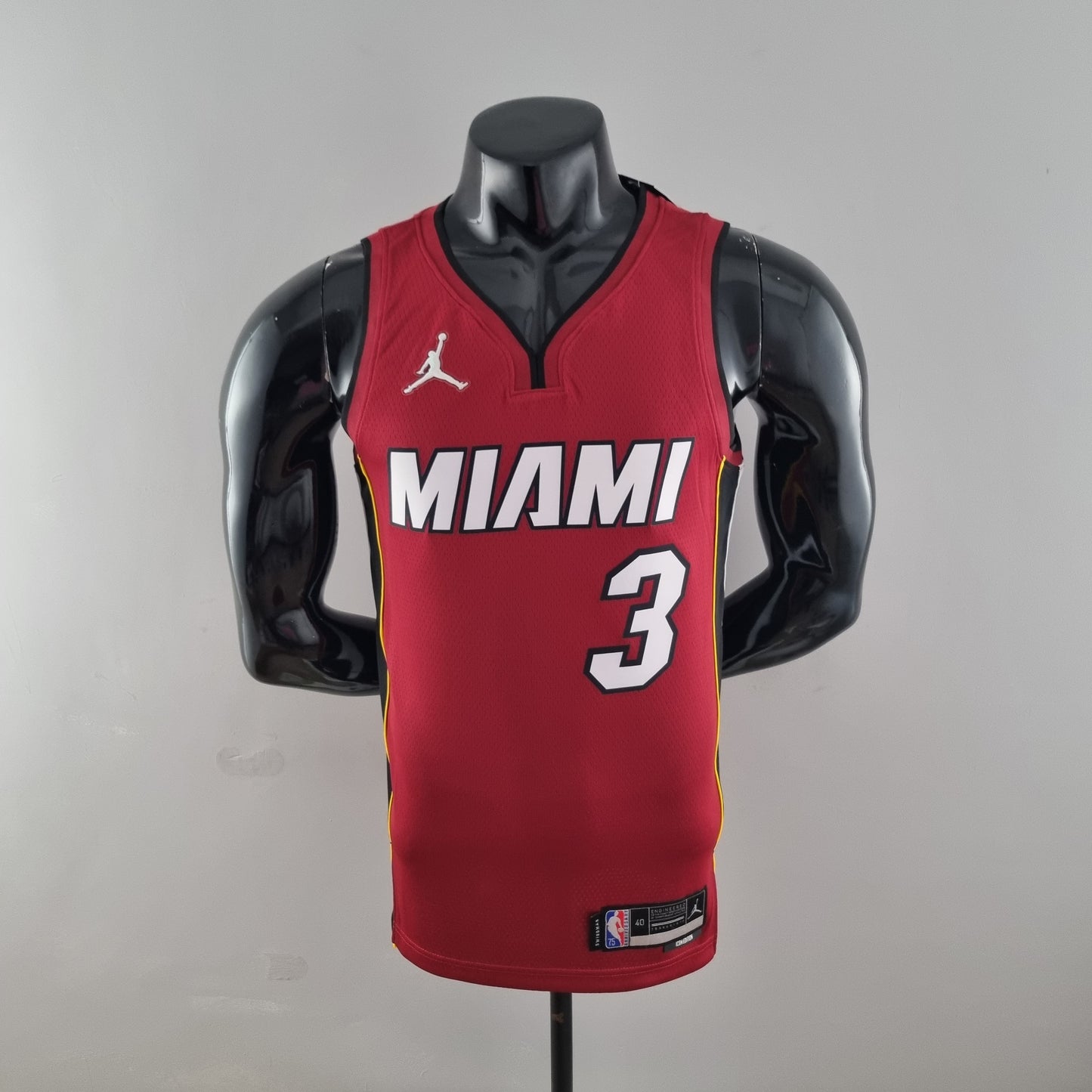 Camiseta NBA 75 Aniversario Miami Heat Roja