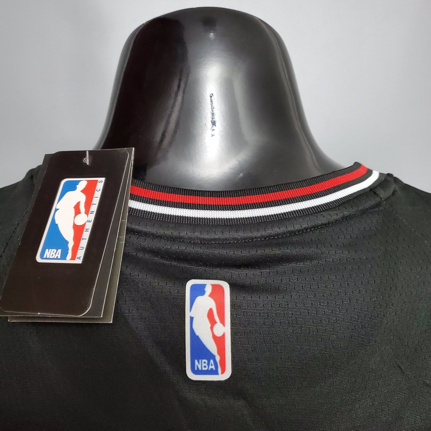 Camiseta Chicago Bulls Nike Negro NBA 75 Aniversario