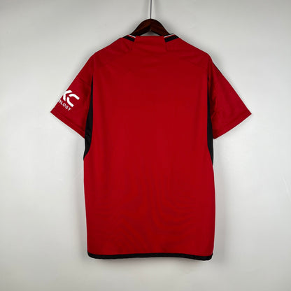 Camiseta Manchester United Local 2023/24 Versión Fan
