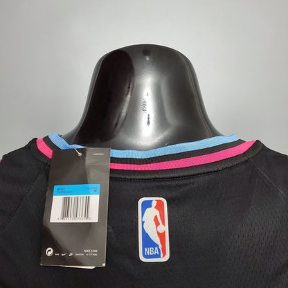 Camiseta Miami Heat Año 2020 Negra