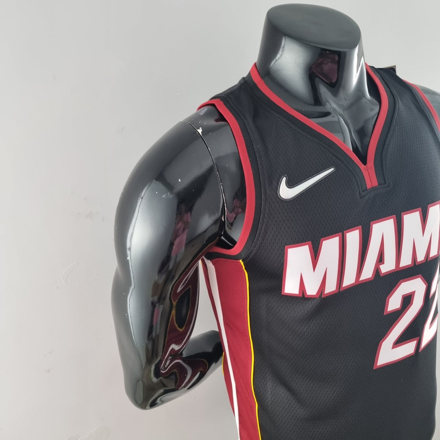 Camiseta NBA 75 Aniversario Miami Heat Negra