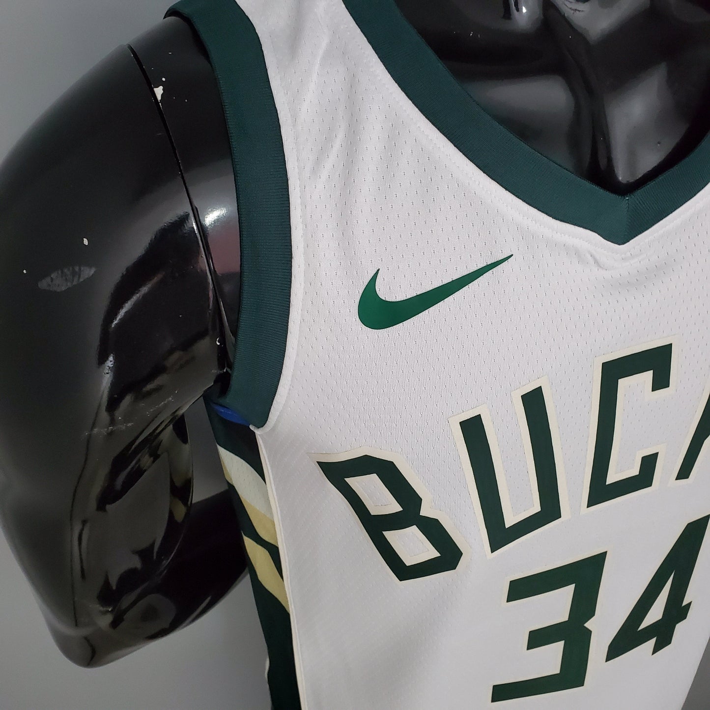 Camiseta Milwaukee Bucks 2021 Blanco NBA