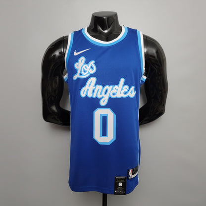 Camiseta LA Lakers Azul Edición Retro Night