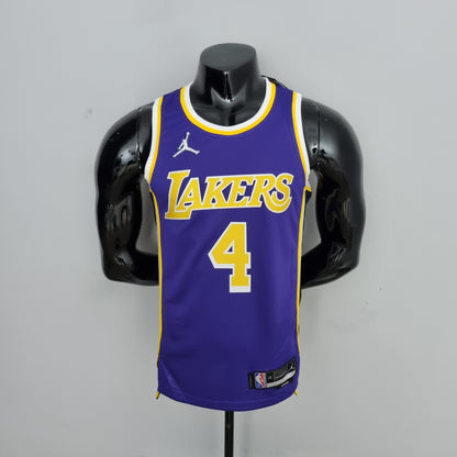 Camiseta LA Lakers Clásica Morada Jordan 2022/23 Versión Fan