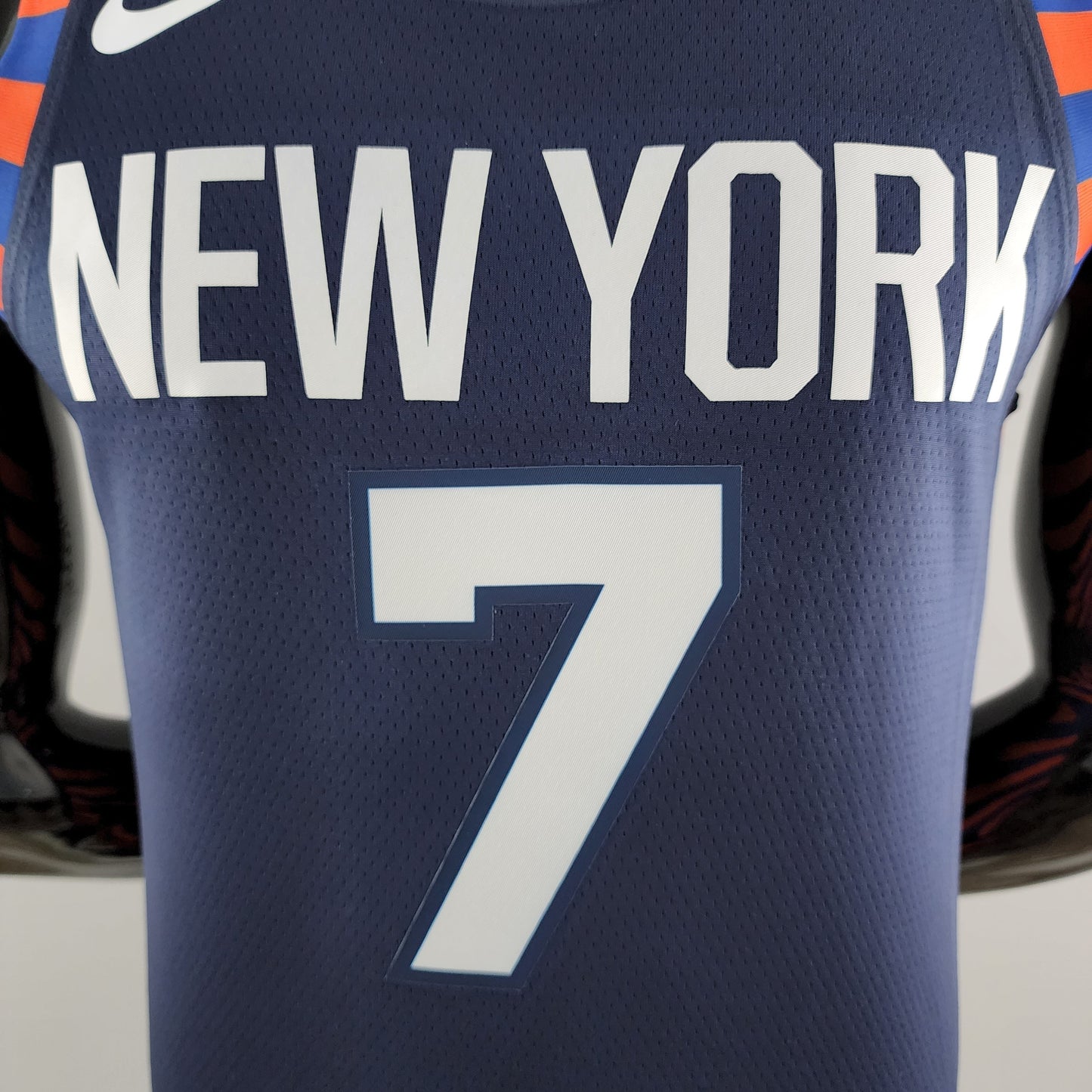 Camiseta New York Knicks "Striped" Azul NBA