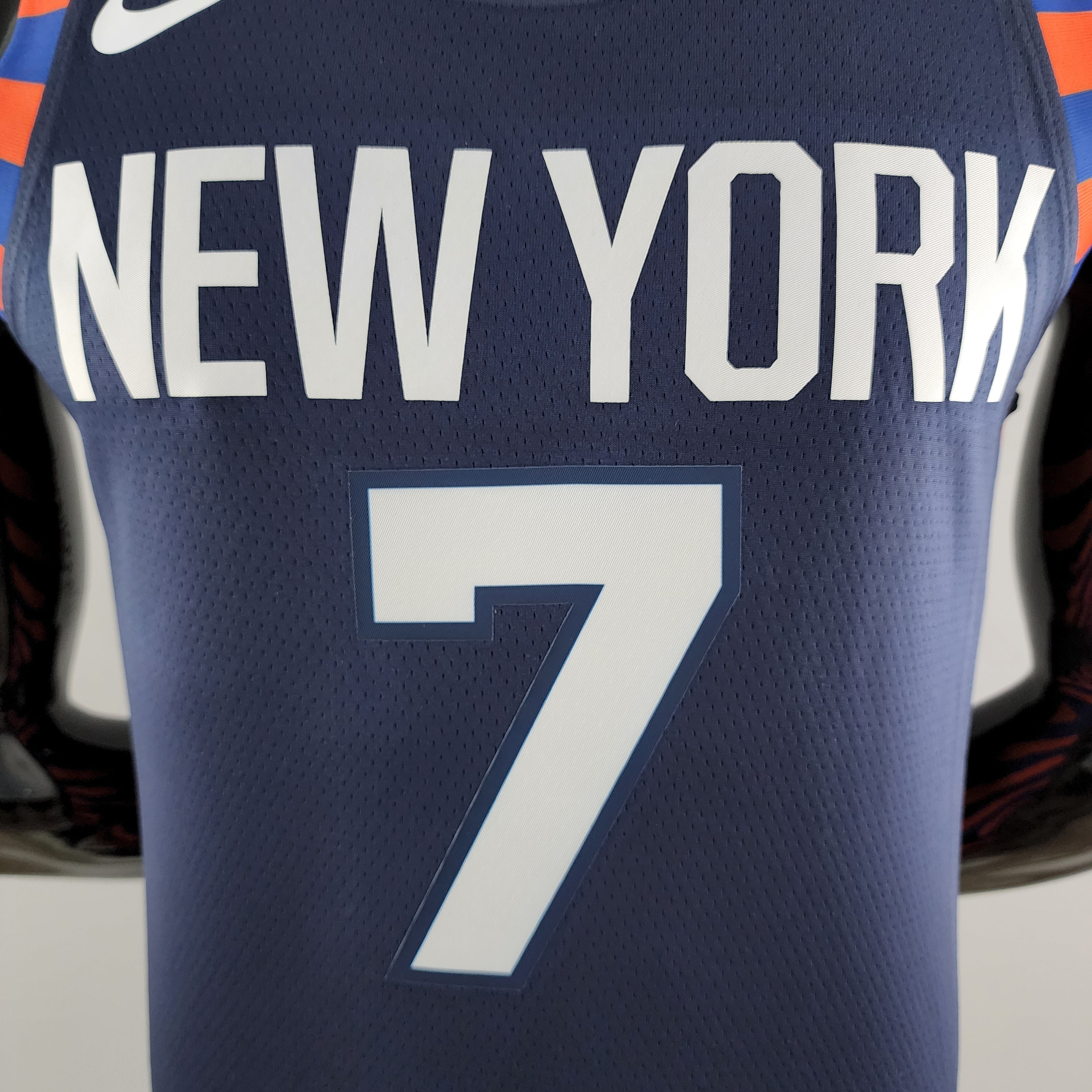 New York Knicks "Striped" Azul NBA