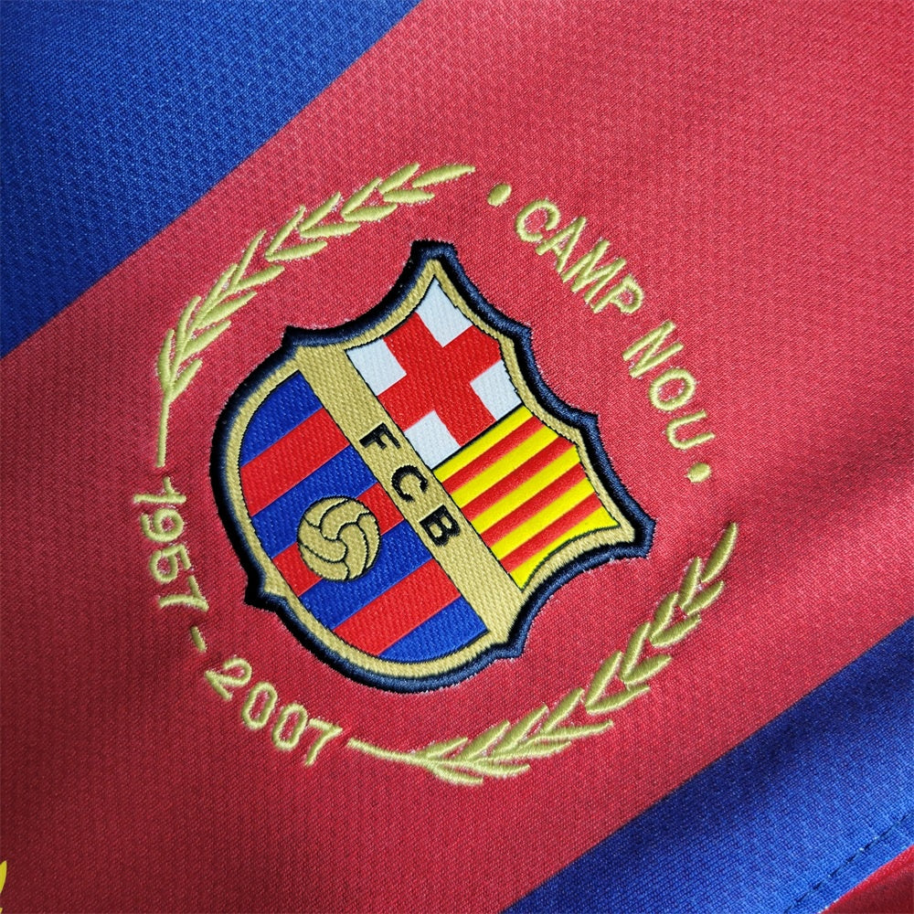 FC Barcelona Local Retro 2007/08 Versión Fan