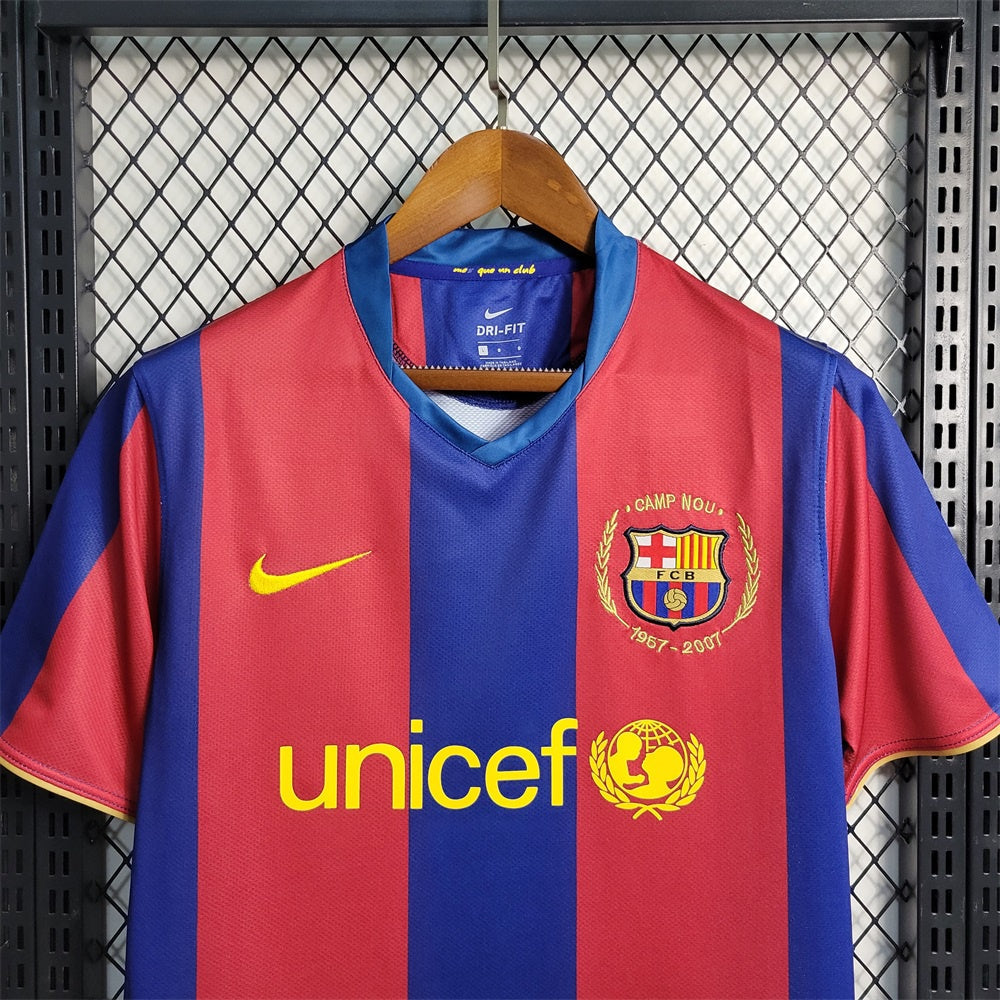 FC Barcelona Local Retro 2007/08 Versión Fan