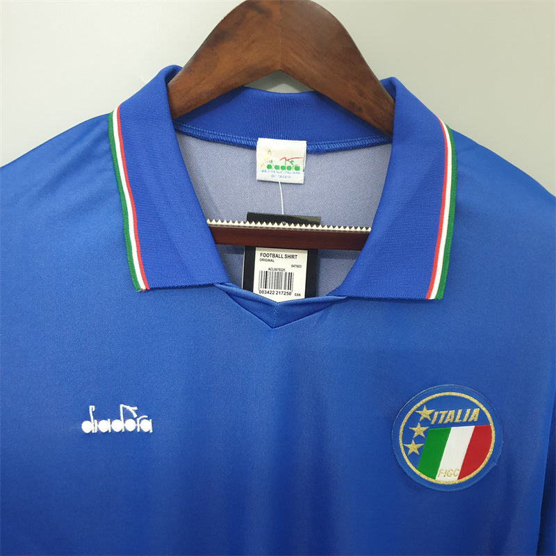 Camiseta Italia Local Retro 1990