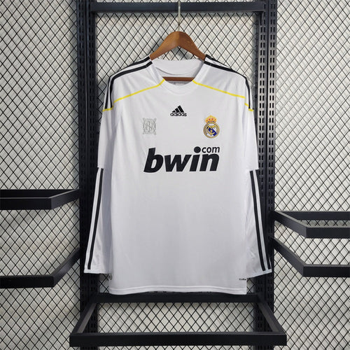 Camiseta Real Madrid Local Manga Larga Retro 2009/10