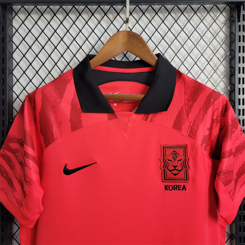 Camiseta Corea del Sur Local Qatar 2022 Versión Fan