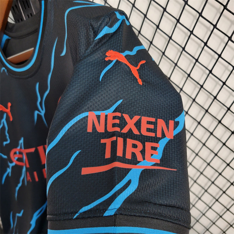 Camiseta Manchester City Visita 2023/24 Versión Fan