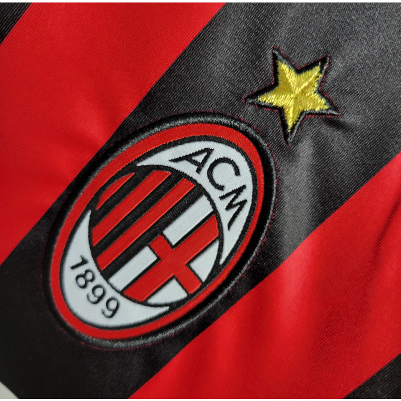 Camiseta AC Milán Local Retro Manga Larga 2006/07