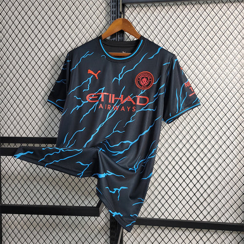 Camiseta Manchester City Visita 2023/24 Versión Fan