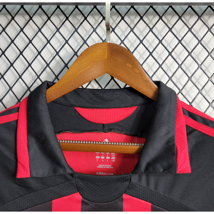 Camiseta AC Milán Local Retro Manga Larga 2006/07