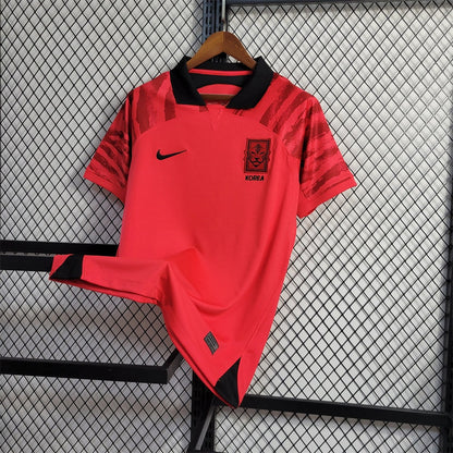 Camiseta Corea del Sur Local Qatar 2022 Versión Fan