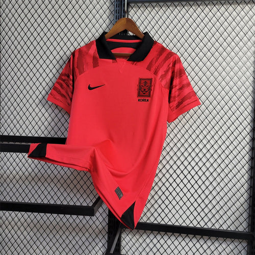 Camiseta Corea del Sur Local Qatar 2022 Versión Fan