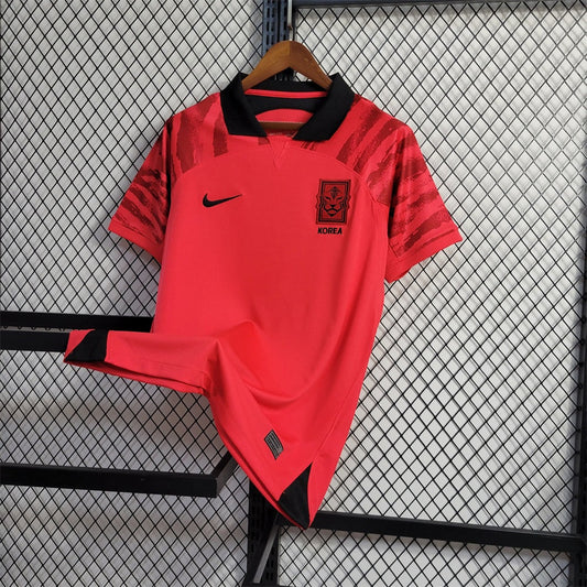 Camiseta Corea del Sur Local Qatar 2022 Versión Fan