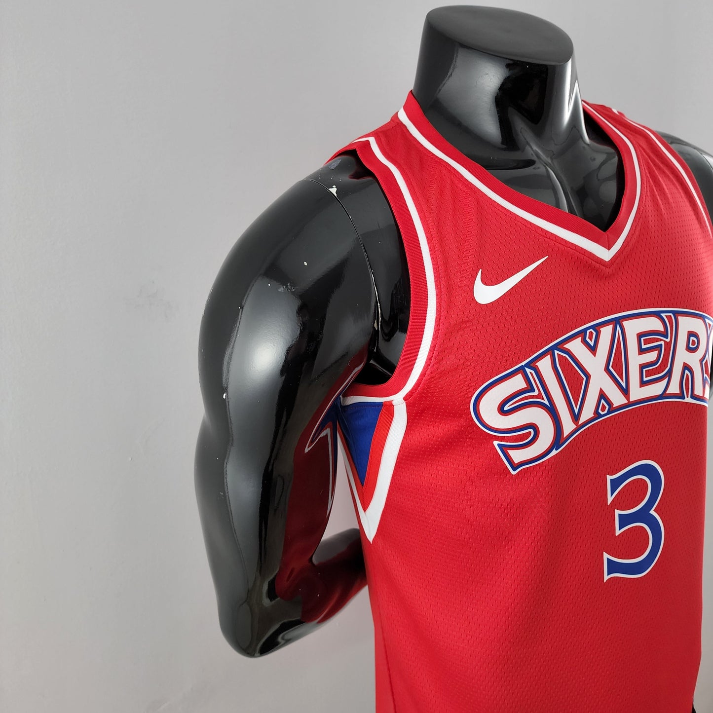 Camiseta Philadelphia 76ers Allen Iverson "Rookie Season" Roja