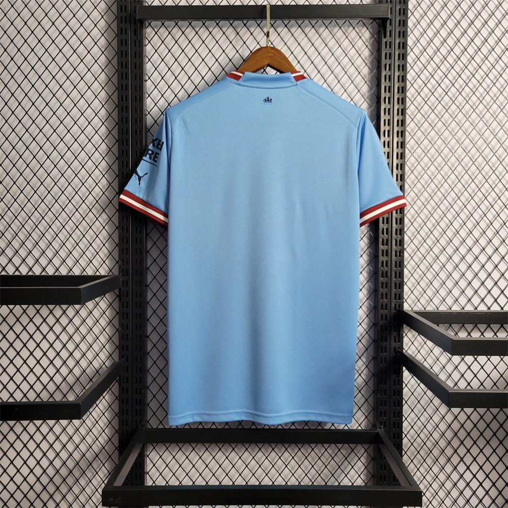 Camiseta Manchester City Local 2022/23 Versión Fan