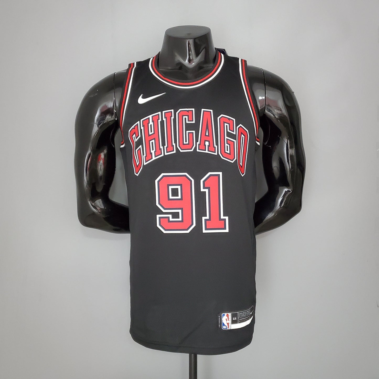 Camiseta Chicago Bulls Nike Negro NBA 75 Aniversario