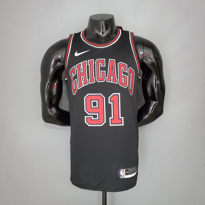 Camiseta Chicago Bulls Nike Negro NBA 75 Aniversario