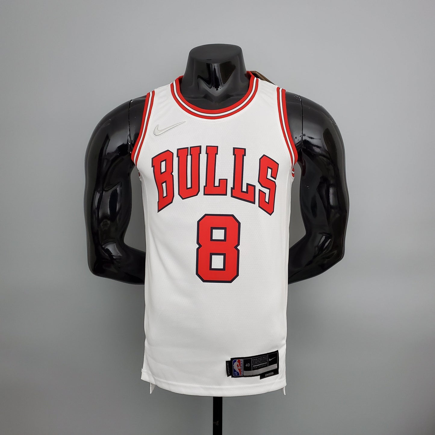 Camiseta Chicago Bulls Nike Blanco NBA 75 Aniversario