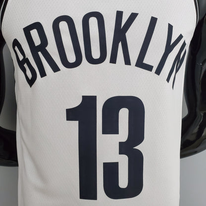 Camiseta Brooklyn Nets Clásica Blanca