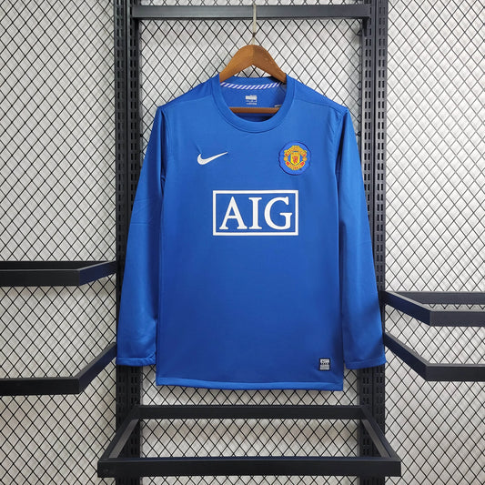 Manchester United Retro Tercera Manga Larga 2008/09