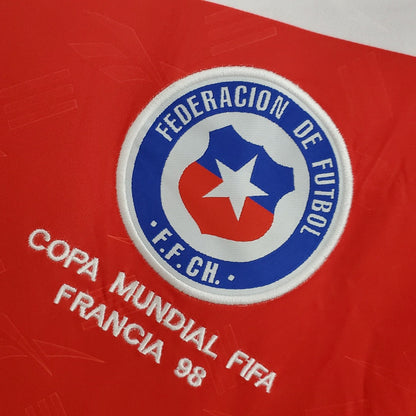 Camiseta Chile Local Retro 1998