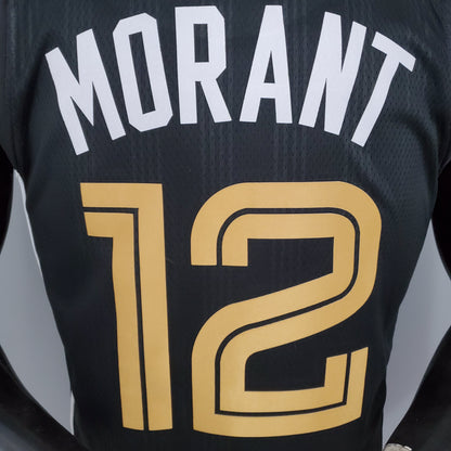 Camiseta Memphis Grizzlies Negra "City Edition" Ja Morant