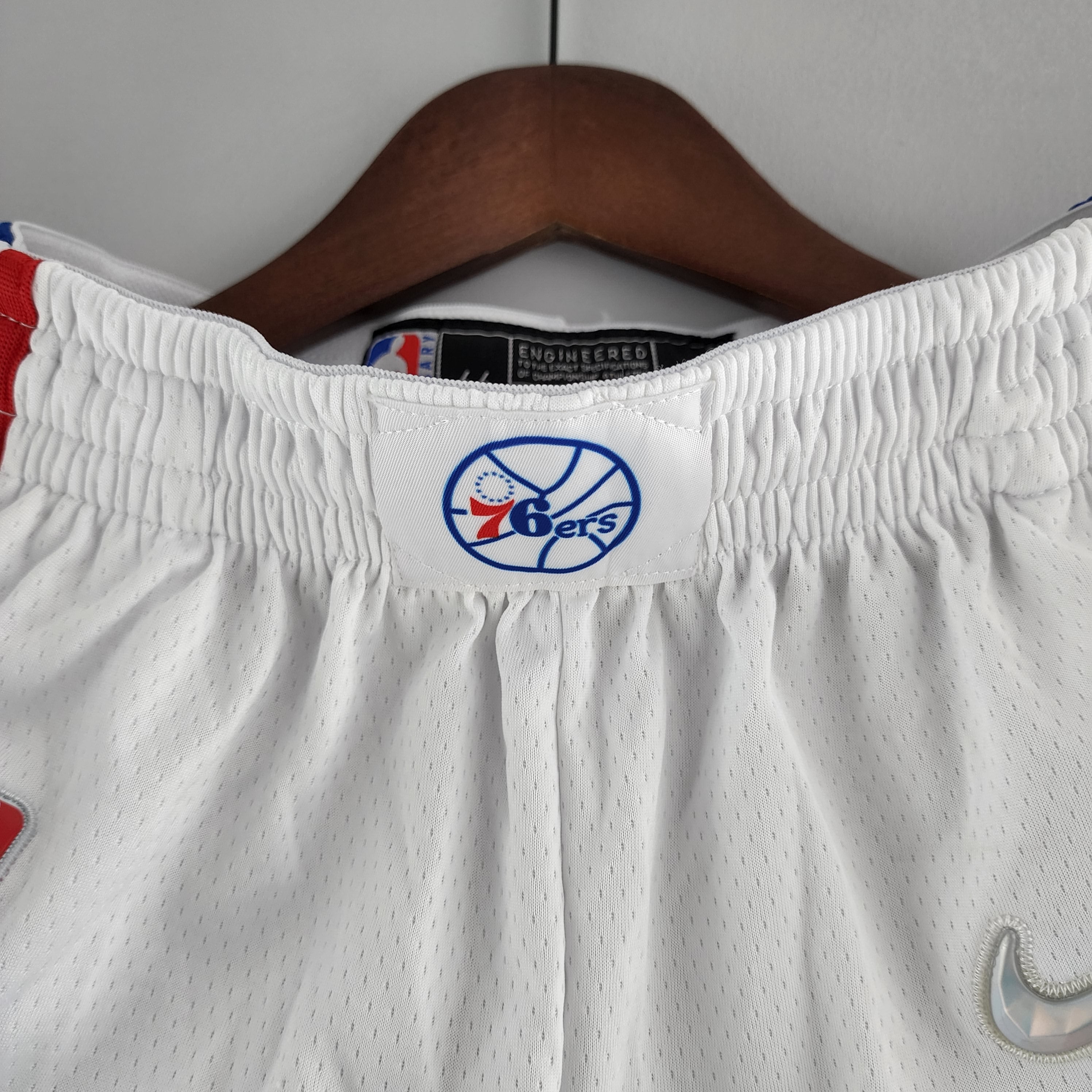 Philadelphia 76ers NBA Shorts Blancos