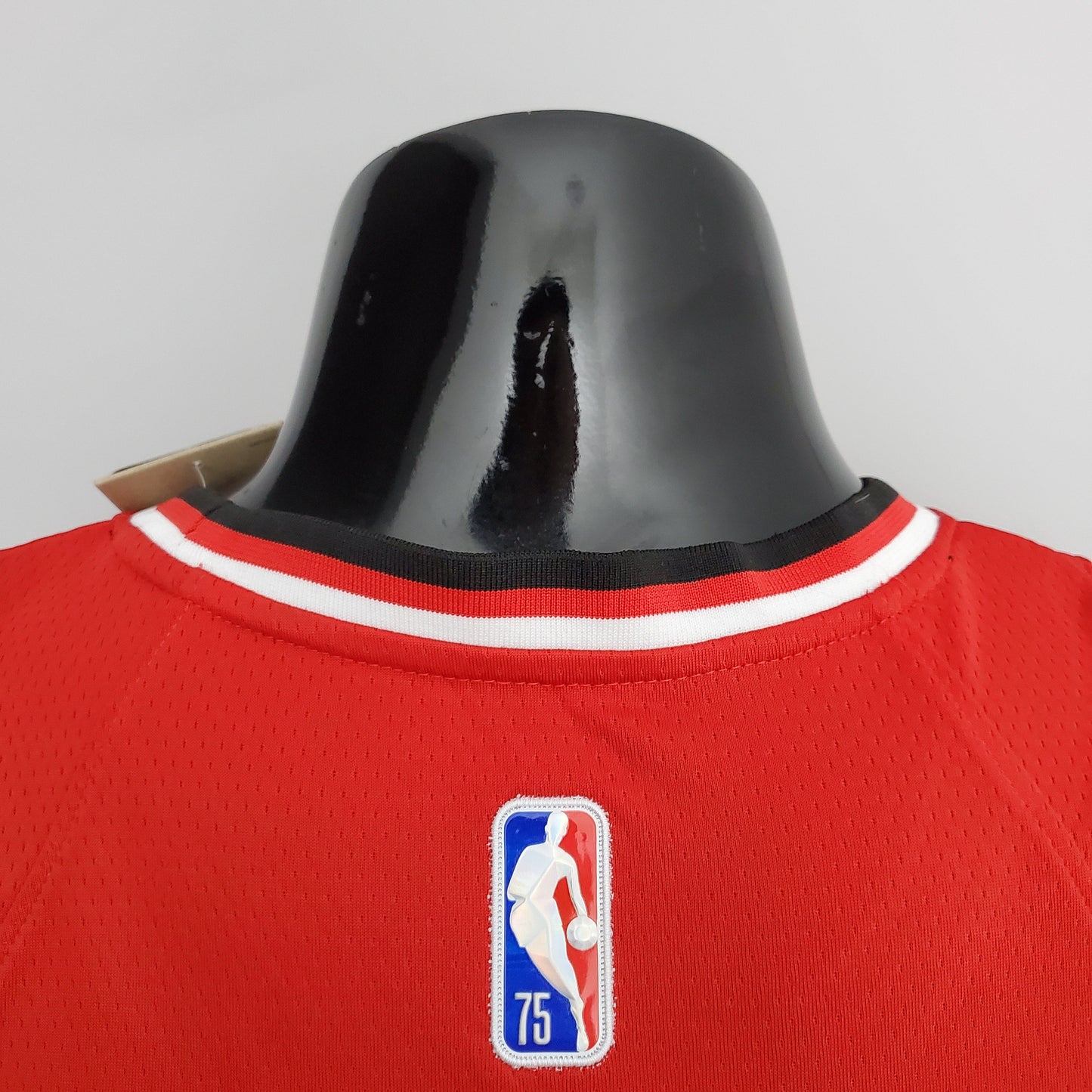 Camiseta Chicago Bulls City Edition Roja NBA 75 Aniversario