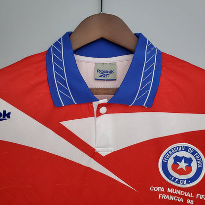Camiseta Chile Local Retro 1998