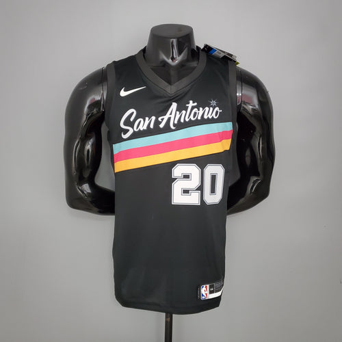 Camiseta San Antonio Spurs "City Edition" Negra NBA
