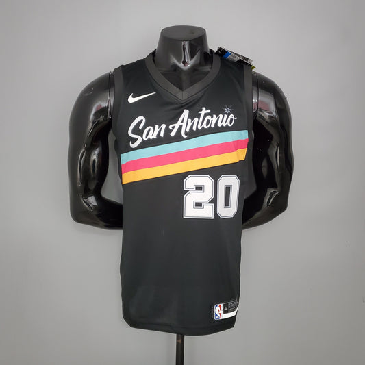 Camiseta San Antonio Spurs "City Edition" Negra NBA