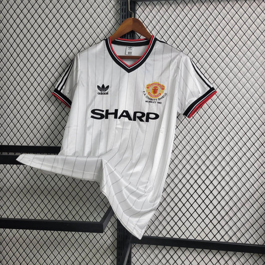Camiseta Manchester United Retro Visita 1983