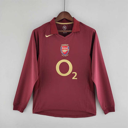 Arsenal Retro Manga Larga 2005/06