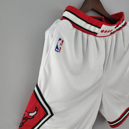 Camiseta Chicago Bulls Shorts Blanco