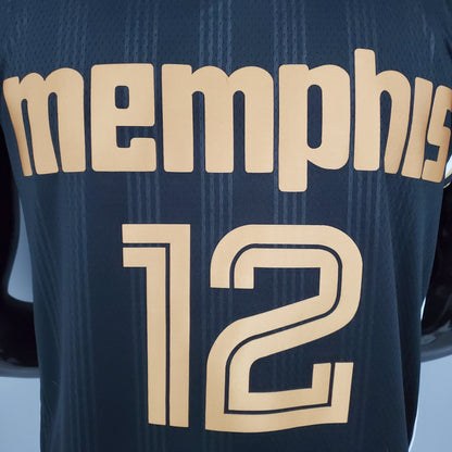 Camiseta Memphis Grizzlies Negra "City Edition" Ja Morant