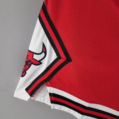 Camiseta Chicago Bulls Shorts Rojo