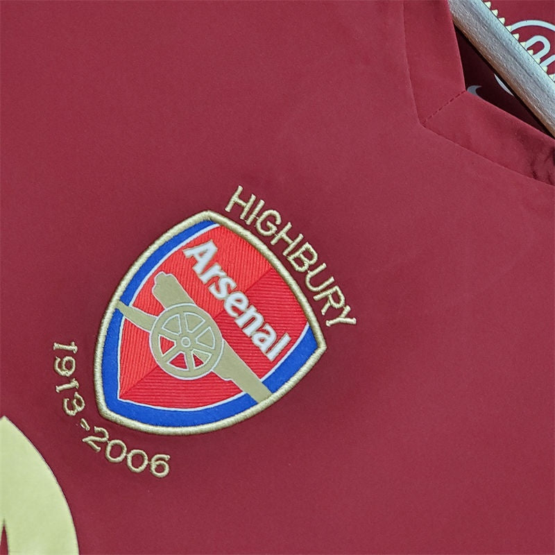 Camiseta Arsenal Retro 2005/06