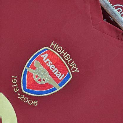 Camiseta Arsenal Retro 2005/06