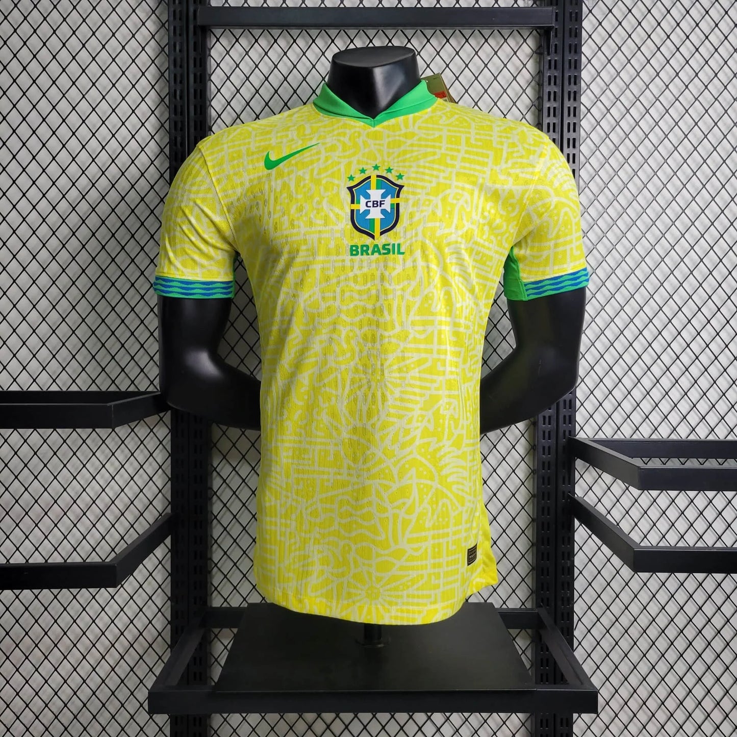 Camiseta Brasil Local 2024 Versión Jugador