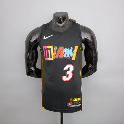 Camiseta Miami Heat "City Edition" Negra