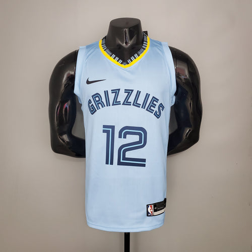 Camiseta Memphis Grizzlies Celeste "City Edition" Ja Morant