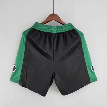 Camiseta Boston Celtics Shorts Negro Verde