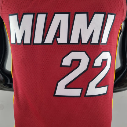 Camiseta NBA 75 Aniversario Miami Heat Roja