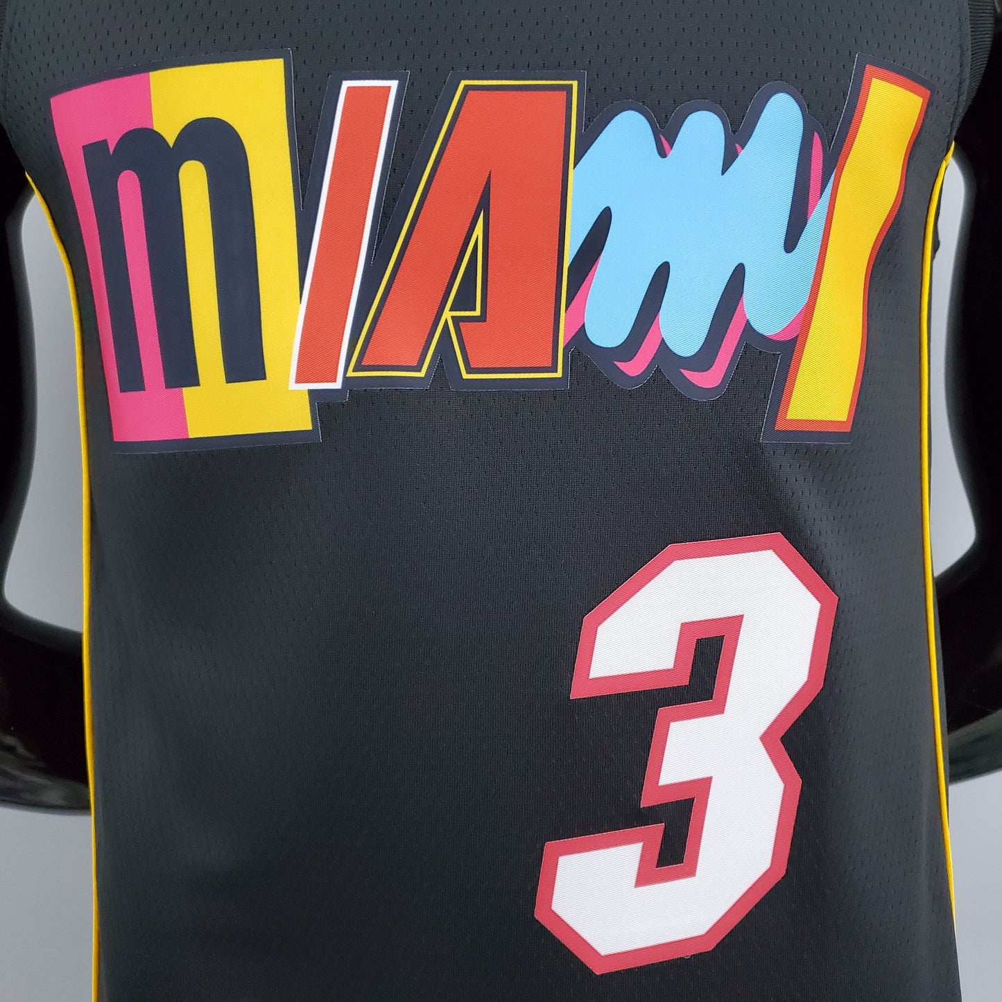 Camiseta Miami Heat "City Edition" Negra